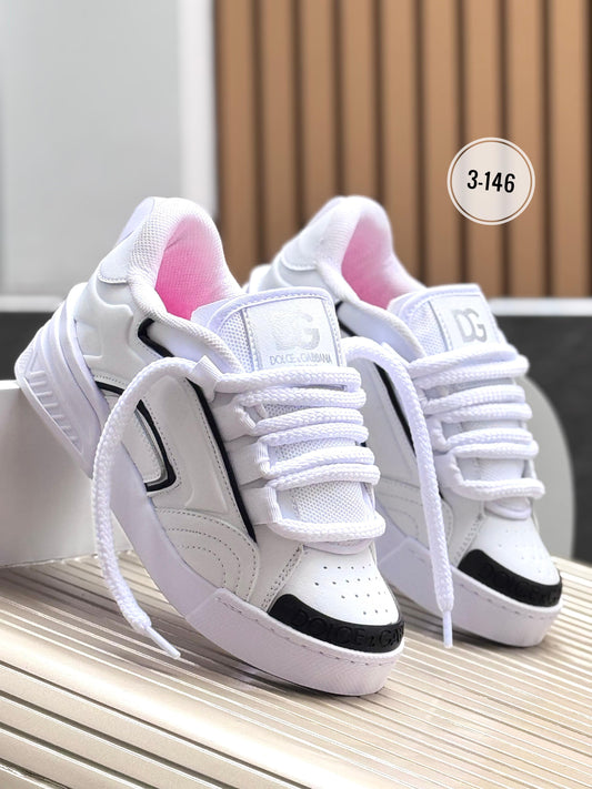 TENIS DOLCE DAMA BLANCO X NEGRO