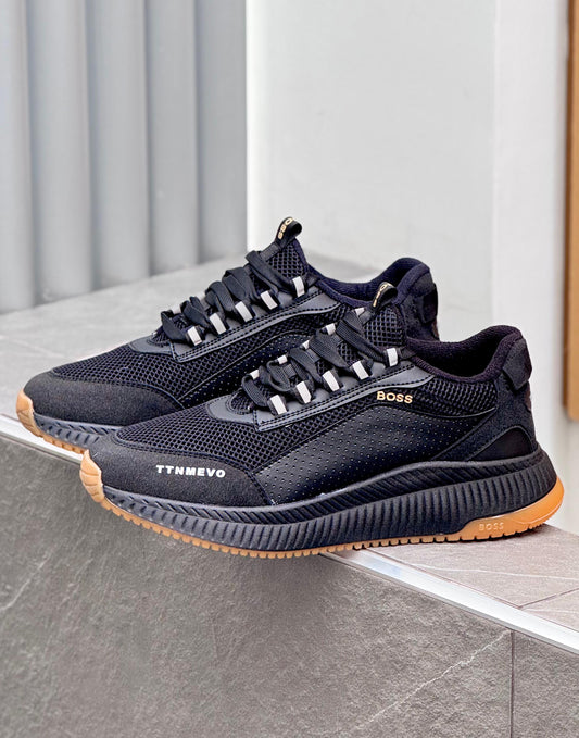 TENIS HUGO BOS NEGRO